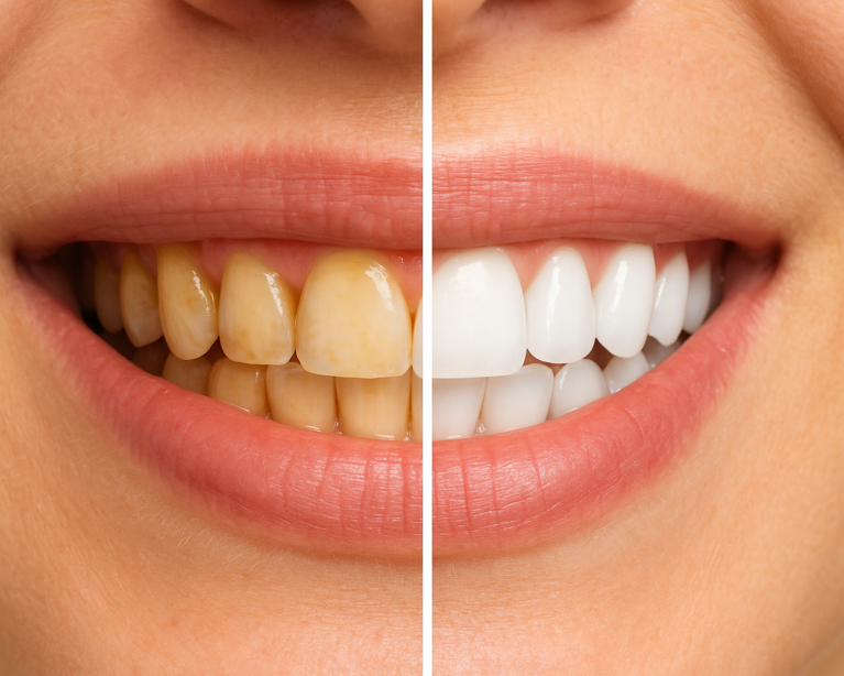 Find trusted dental clinic near Bibwewadi for stain removal.