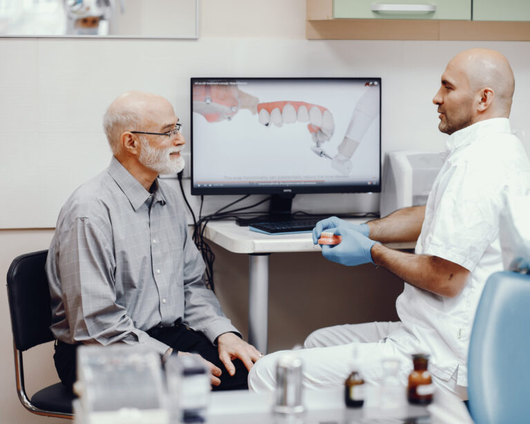 Dr. Pratik Kotadia performing Dental Implant in Bibwewadi at Kotadias Dental Clinic