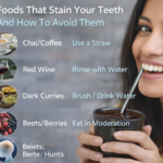 Find teeth stains caused by food and drinks at Kotadias Dental Care