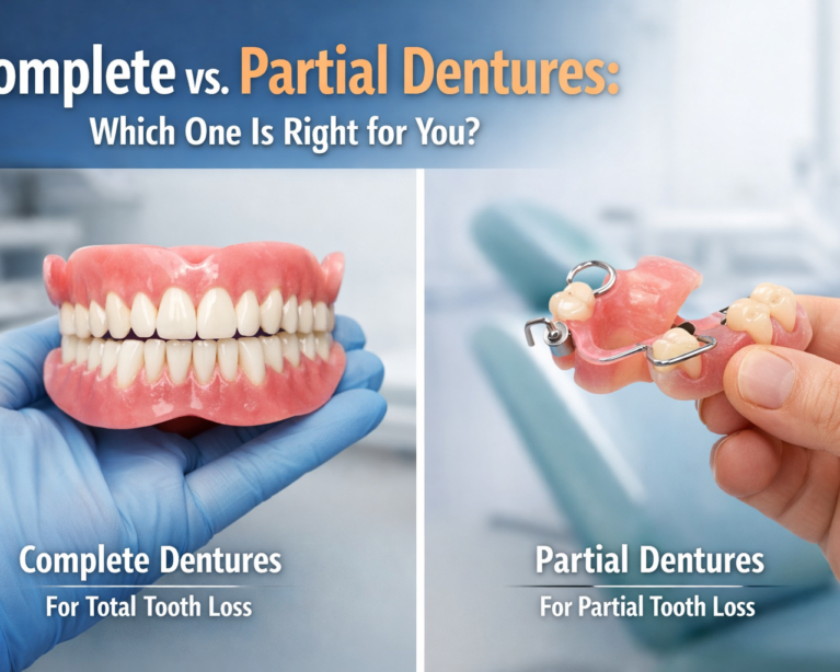 search complete vs partial dentures Bibwewadi Pune