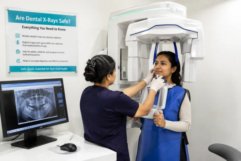 Find modern dental X-ray scan setup with safe digital imaging technology in dental clinic